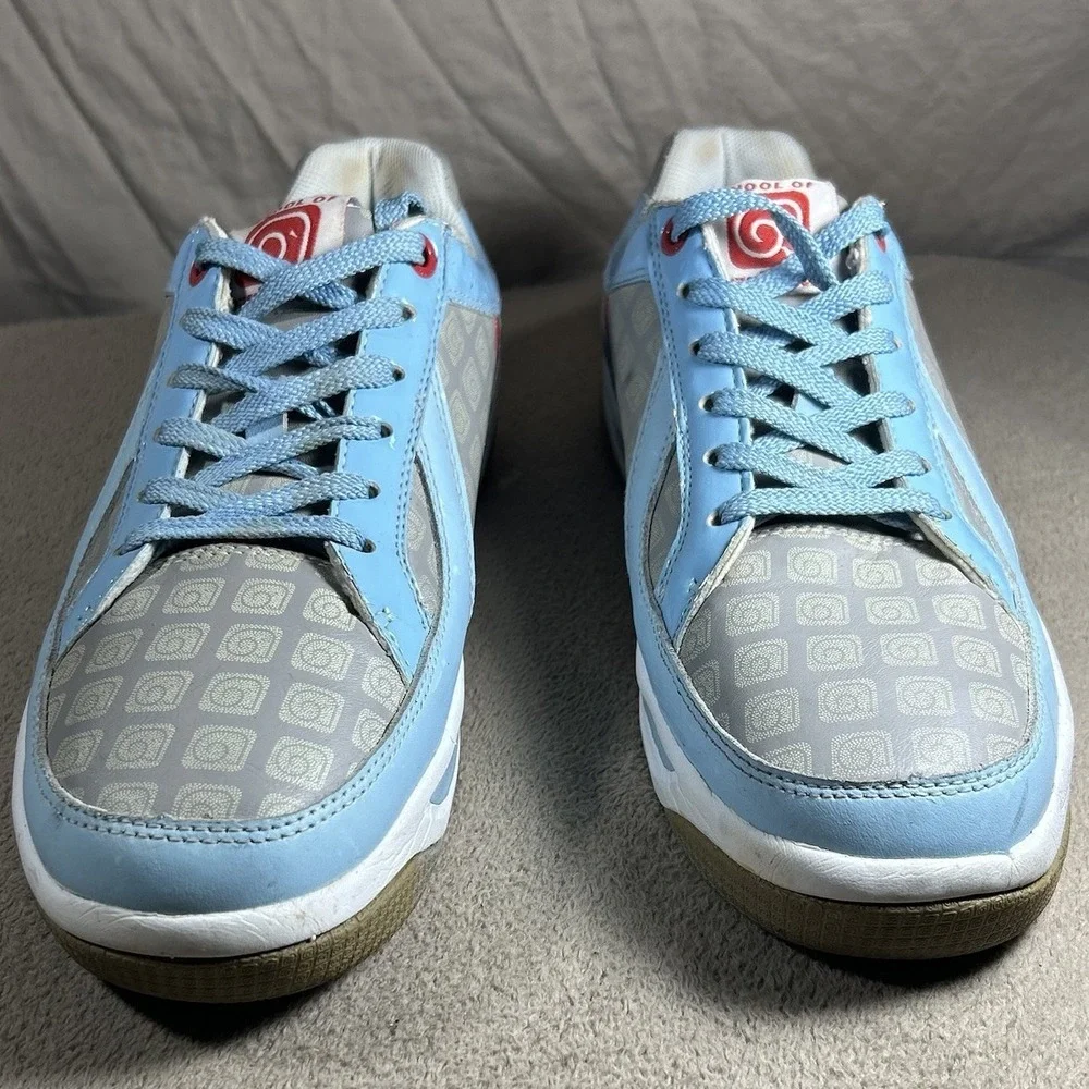 School of Hard Knocks Repo Shoes Mens 11 Blue Gray Y2K Streetwear Sneakers